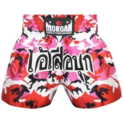 Morgan Muay Thai Shorts - Pink Diabla Camo