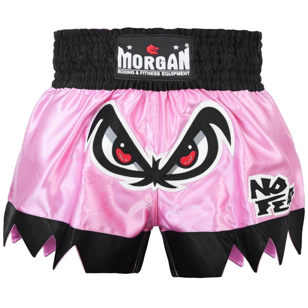 Morgan Fearless Girls Muay Thai Shorts - Pink