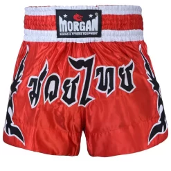 Morgan Full Force Muay Thai Shorts - Red