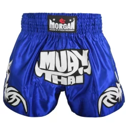 Morgan Aztec Warrior Muay Thai Shorts - Blue