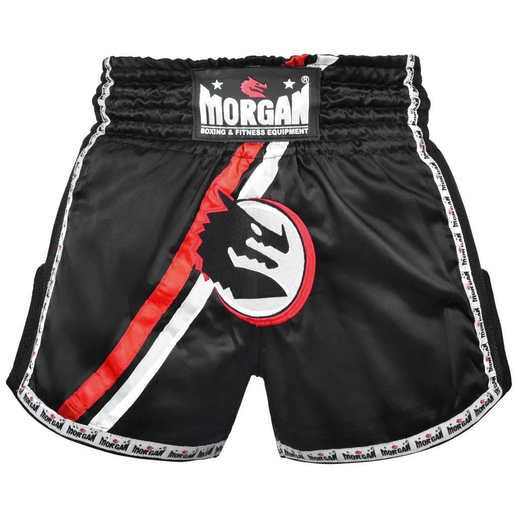 Morgan V2 Classic Muay Thai Shorts - Black