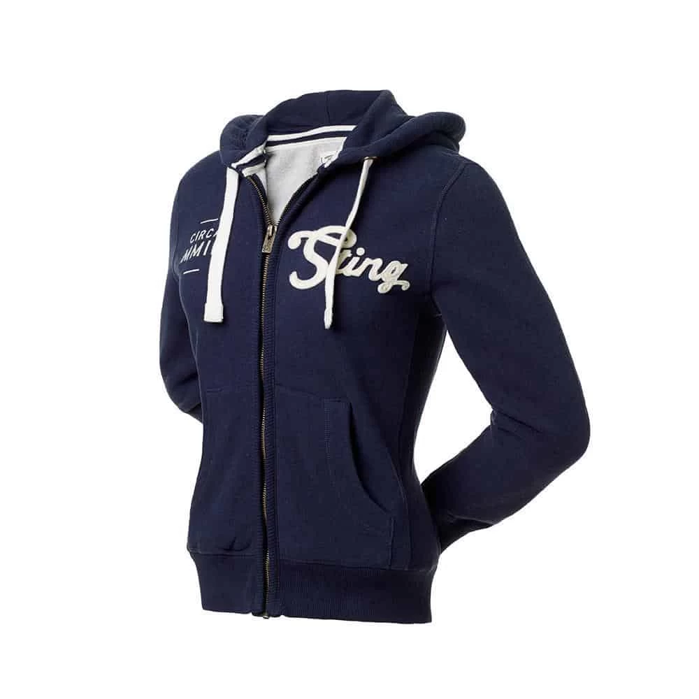 STING PURE CLASSIC HOODIE - Navy Blue - Image 2