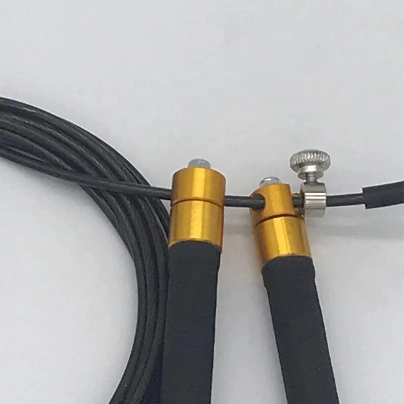 STRIKE Speed Master Adjustable Skipping Rope Aluminium Handle / Steel Wire 3m - Image 2