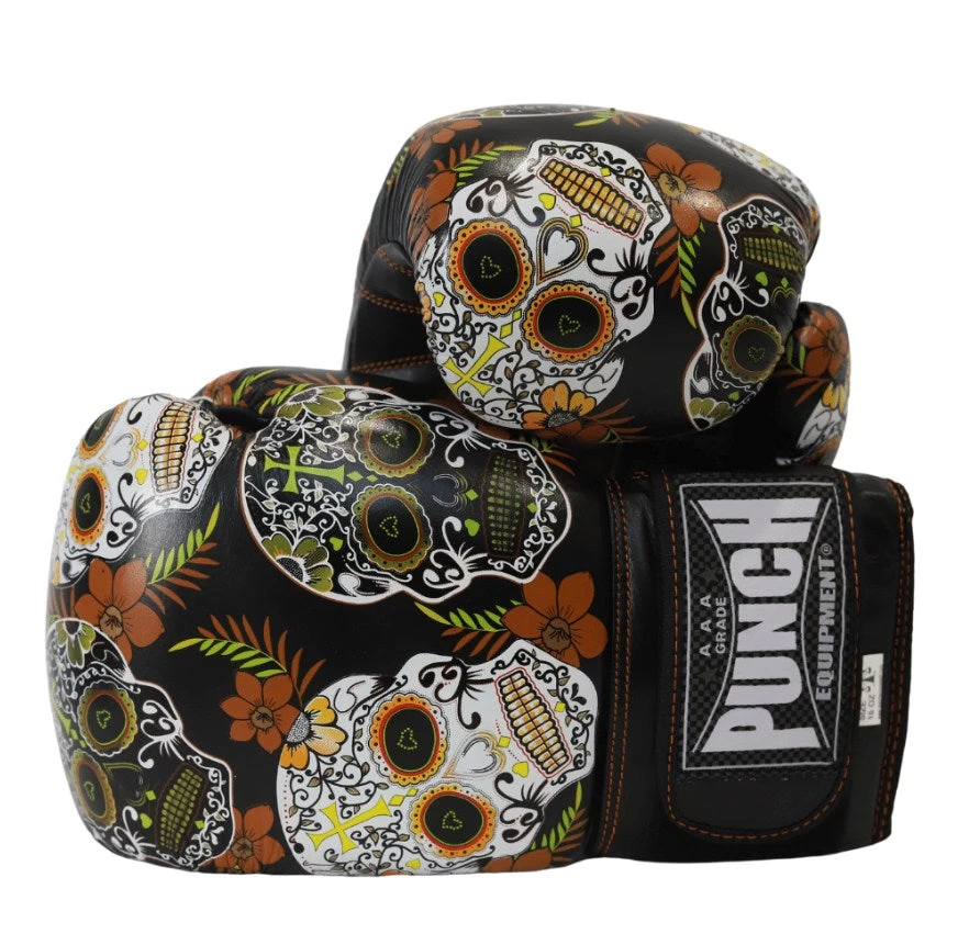Punch Tropical Skull Island Black Diamond™ Thai Boxing Gloves - Image 2