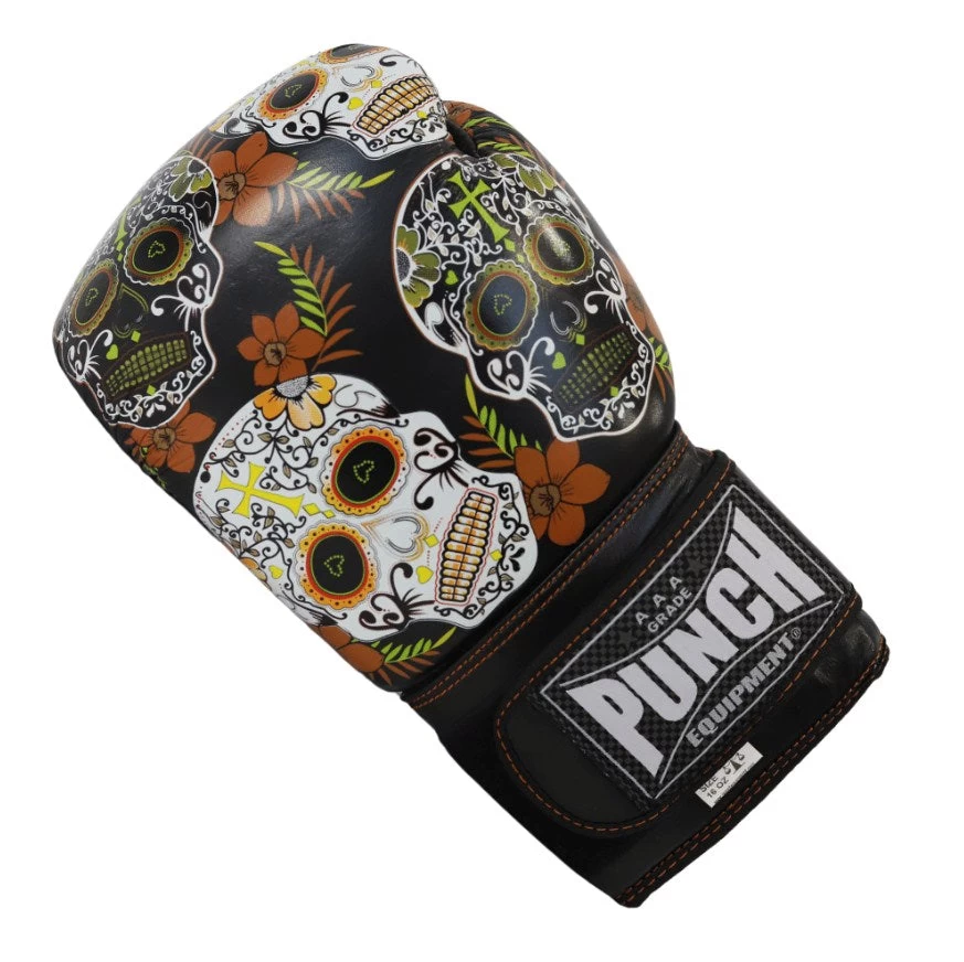 Punch Tropical Skull Island Black Diamond™ Thai Boxing Gloves - Image 3