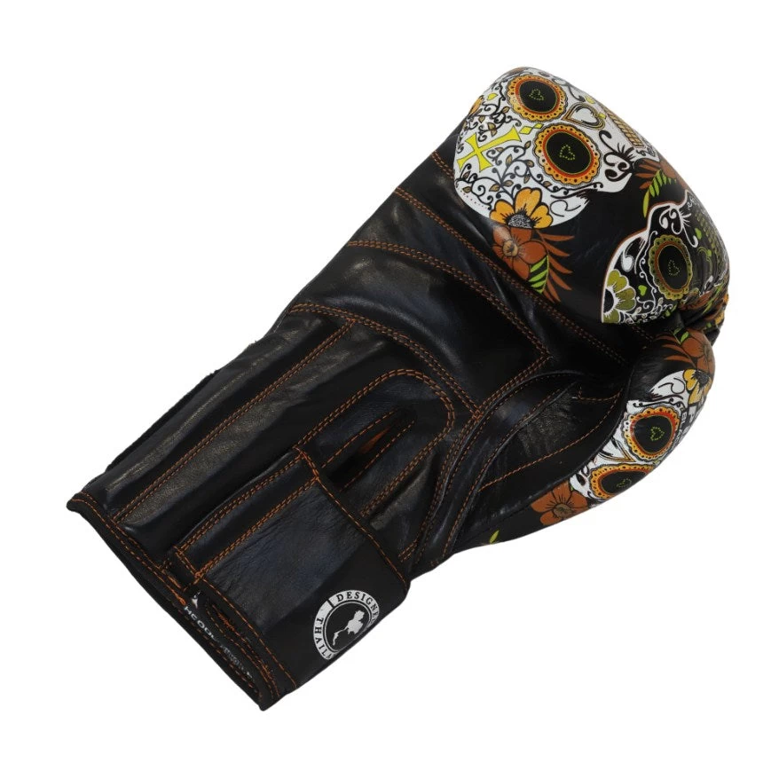 Punch Tropical Skull Island Black Diamond™ Thai Boxing Gloves - Image 4