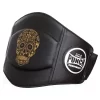 Punch Limited Edition Trophy Getters® Gold Skull Boxing Belly Pad - Black
