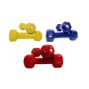 Morgan Vinyl Dubbells Pair 1KG 2KG 3KG Weights Set Commercial Grade Training VDB