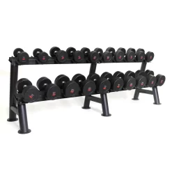 SMAI - Commercial Dumbbell Set With Rack 32.5-60kg