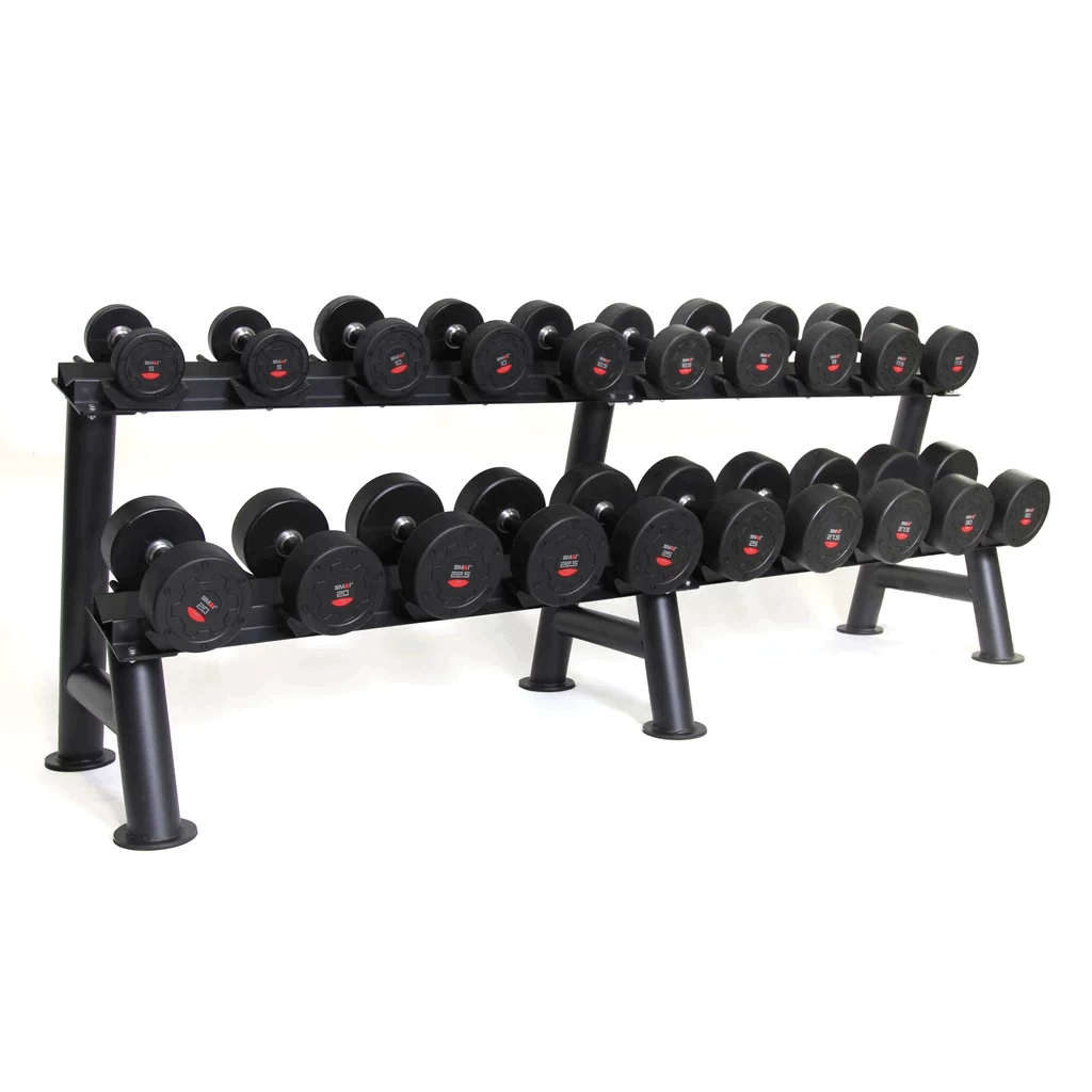 SMAI - Commercial Dumbbell Set With Rack 32.5-60kg