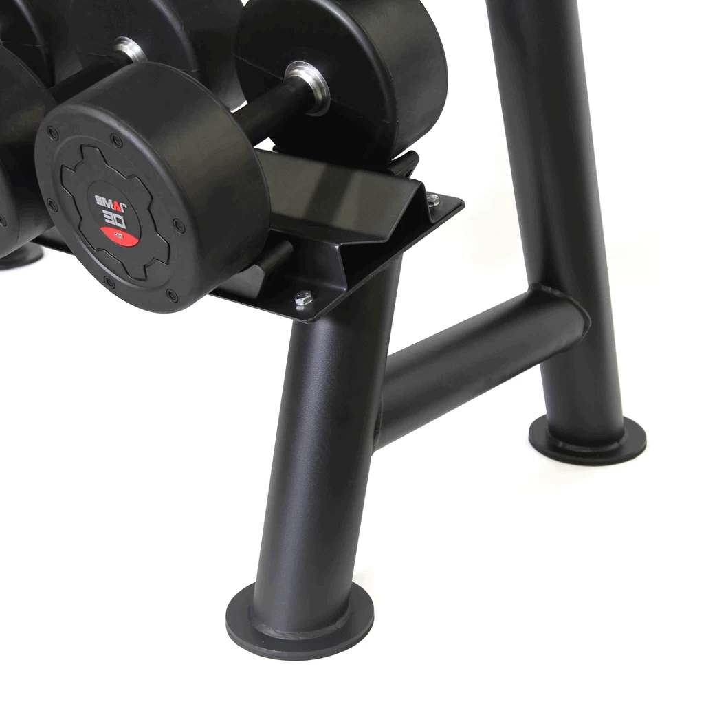 SMAI - Commercial Dumbbell Set With Rack 5-60kg - Image 7