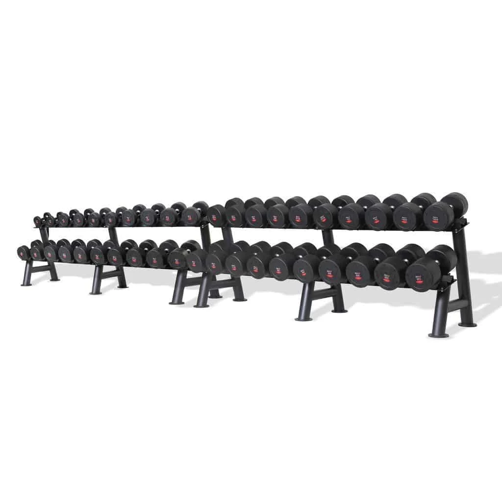 SMAI - Commercial Dumbbell Set With Rack 5-60kg