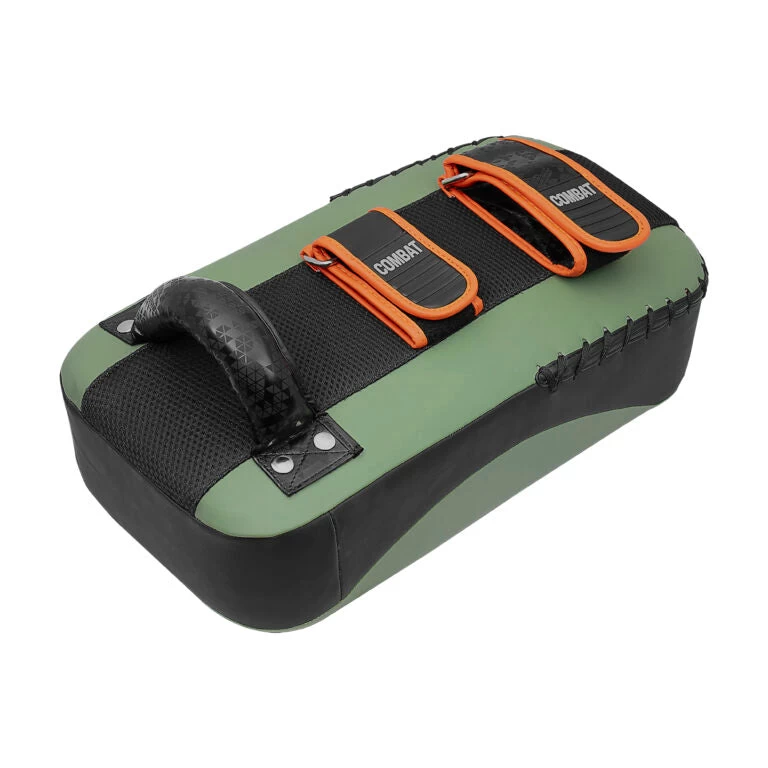 Adidas Combat 50 Thai Pad PAIR High Density Thick 46x58cm Red/Green/Blue - Image 2