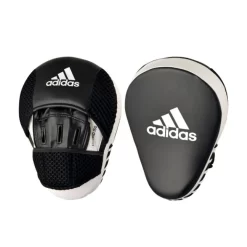 Adidas Hybrid 150 Focus Pads Mitts Pair - Black / White