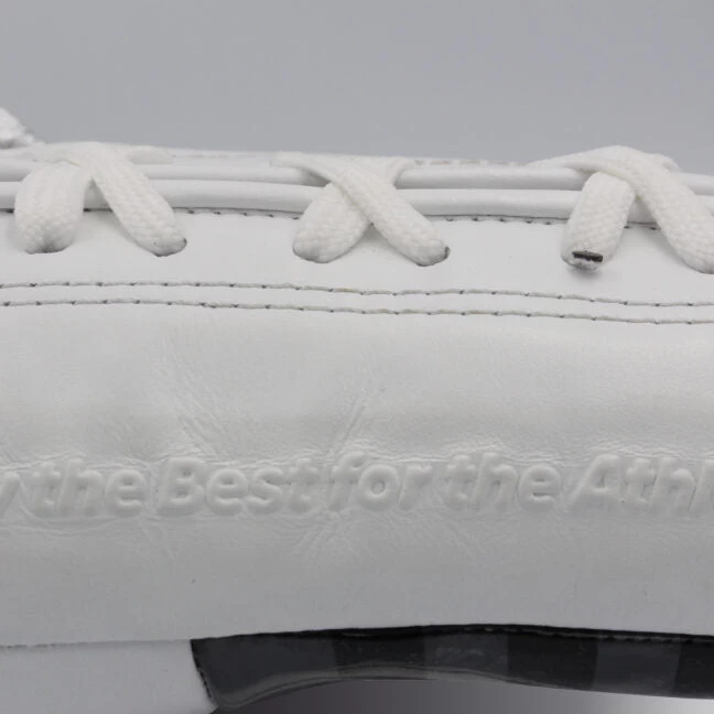 Adidas Adipower Lace Up Leather Boxing Gloves - White / Black - Image 8