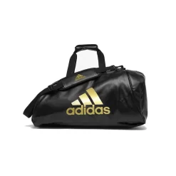 Adidas Sports Bag 2 In 1 Large Gold & Black MMA Boxing Gear Bag