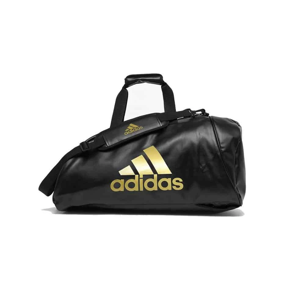 Adidas Sports Bag 2 In 1 Large Gold & Black MMA Boxing Gear Bag