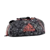 Adidas Medium Combat 053 Gear Gym Sports Bag Camo & Orange Shoulder Strap