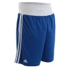 Adidas AIBA Approved Shorts Blue/Red 100% Lightweight Polyester Athletic Cut
