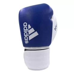 Adidas Hybrid 200 Blue/White Genuine Leather Boxing Gloves