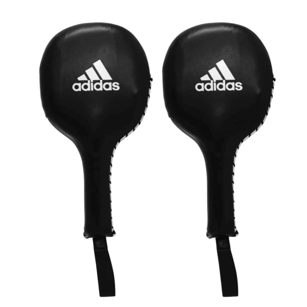 Adidas Boxing Punching Paddles Target PAIR W/ Wrist Strap