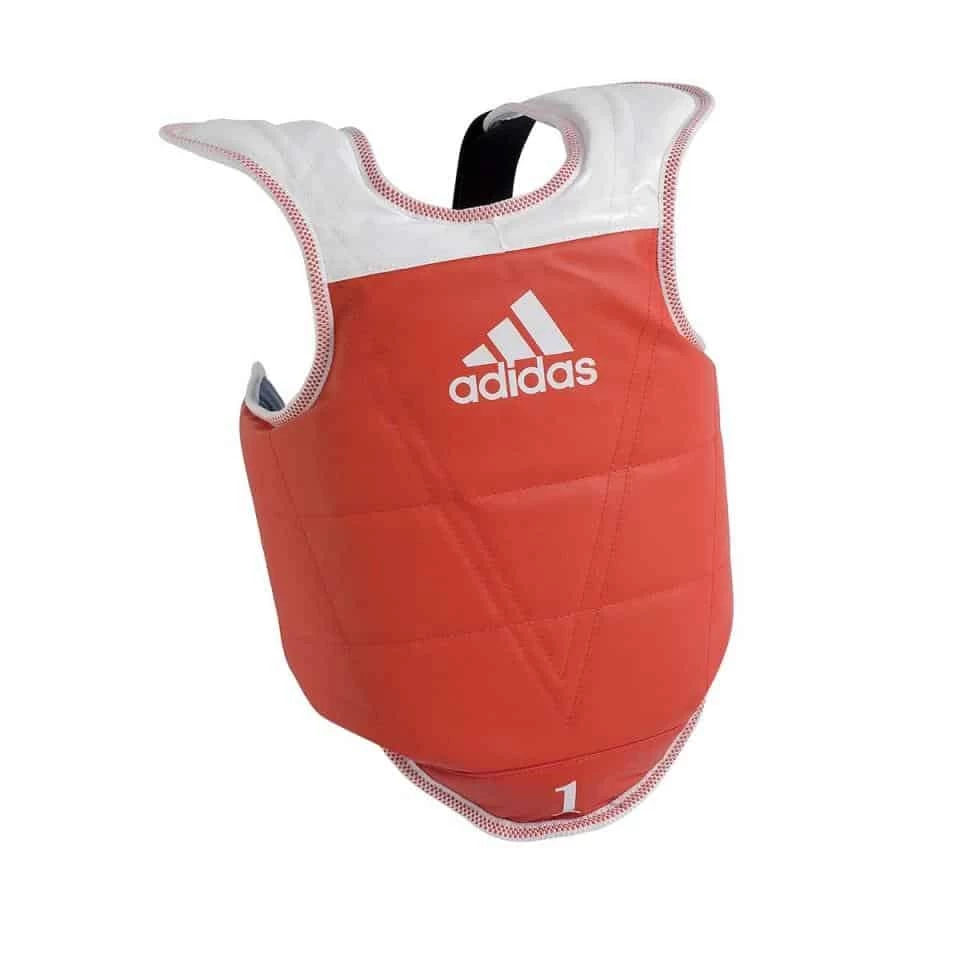 Adidas Taekwondo Kids Childrens Junior Reversible Body Chest Protector - Image 3