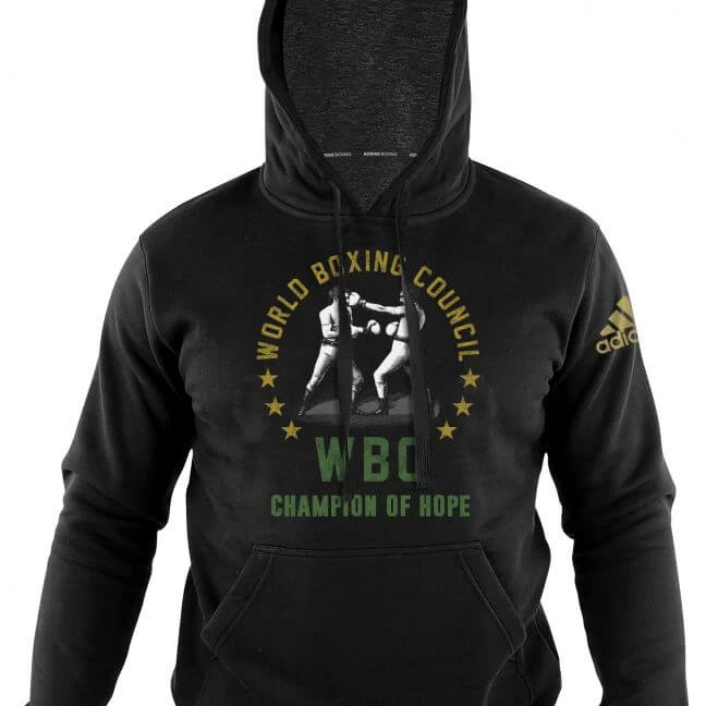 Adidas World Boxing Council WBC Heritage Boxing Hoody Black - Image 2