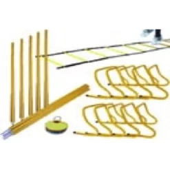 Morgan Agility Pack Commercial Grade Speed Ladder Agility Pole Hurdles+ Combo