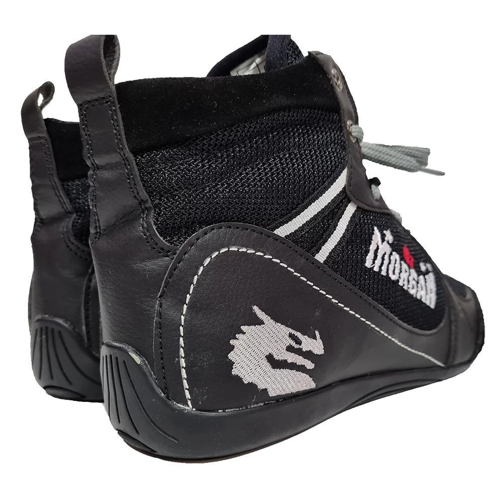 Morgan Flexible Aventus Boxing Boots / Shoes - Black - Image 3