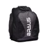 Braus 2 In 1 Convertible Backpack Gym Gear Bag X-Guard - Black