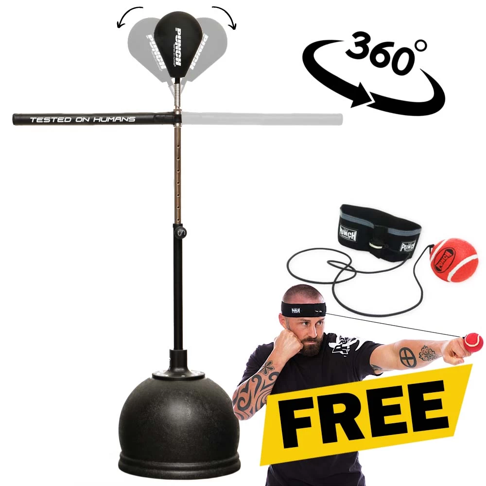 Punch Cobra Haymaker Reflex Adjustable Free Standing Boxing Bag