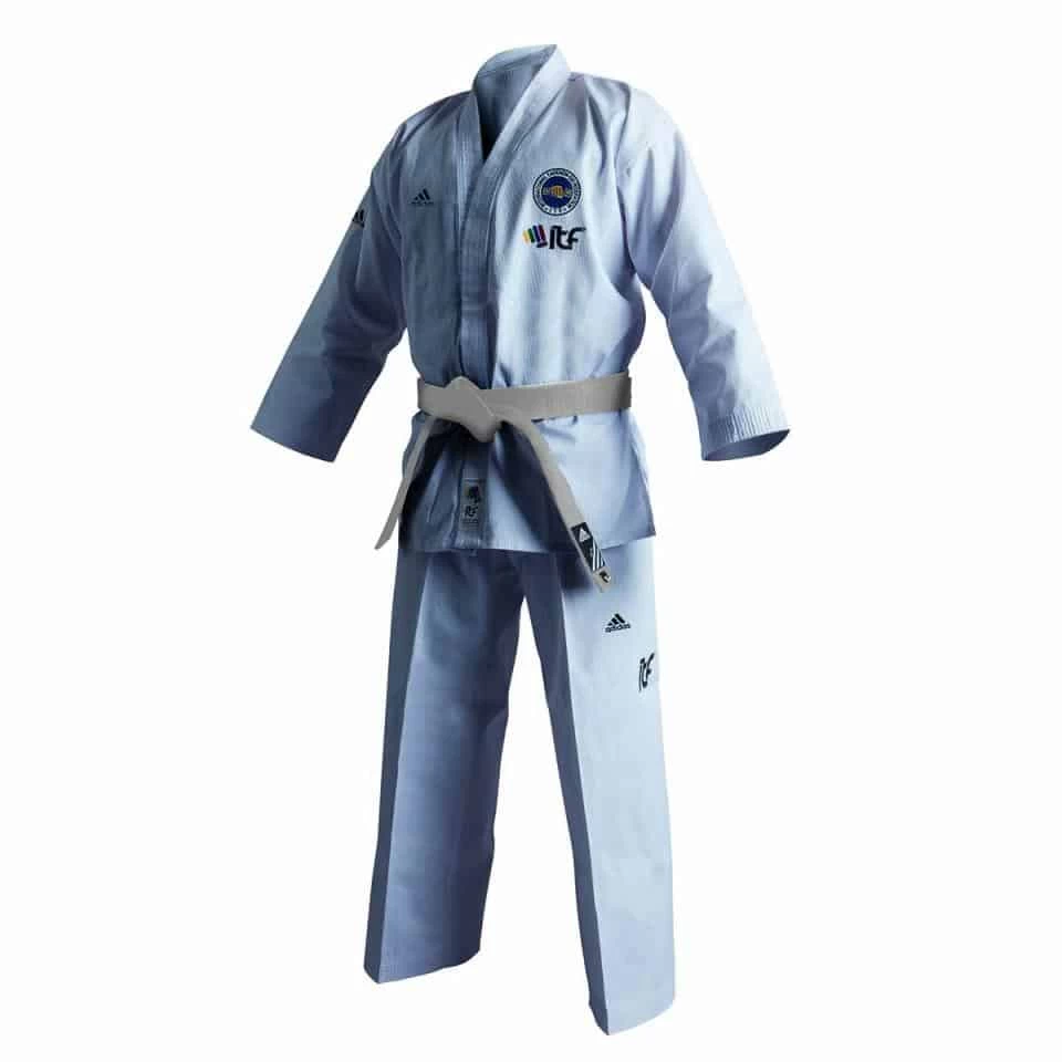 Adidas Taekwondo ITF Student Junior Gi Uniform Dobok + Belt