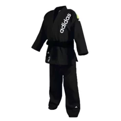 Adidas JJ500 BJJ Brazilian Jiu Jitsu Kimono Gi BLACK 170cm 180cm 190cm 200cm