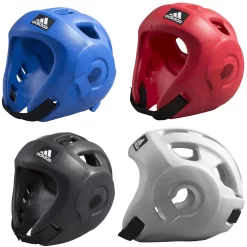 Adidas Taekwondo Adizero Moulded Head Gear Guard Red Blue Black White