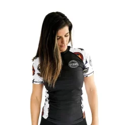 Braus Women’s Chill & Jiu Rash Guard – Short Sleeve