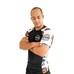 Braus Mens Chill & Jiu Rash Guard – Short Sleeve