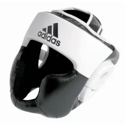 Adidas Response Full Face Head Gear Guard Black & White