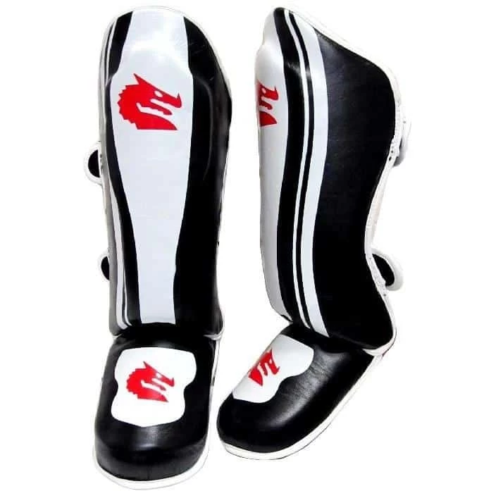 Morgan V2 Platinum Deluxe Leather Sparring Shin & Instep