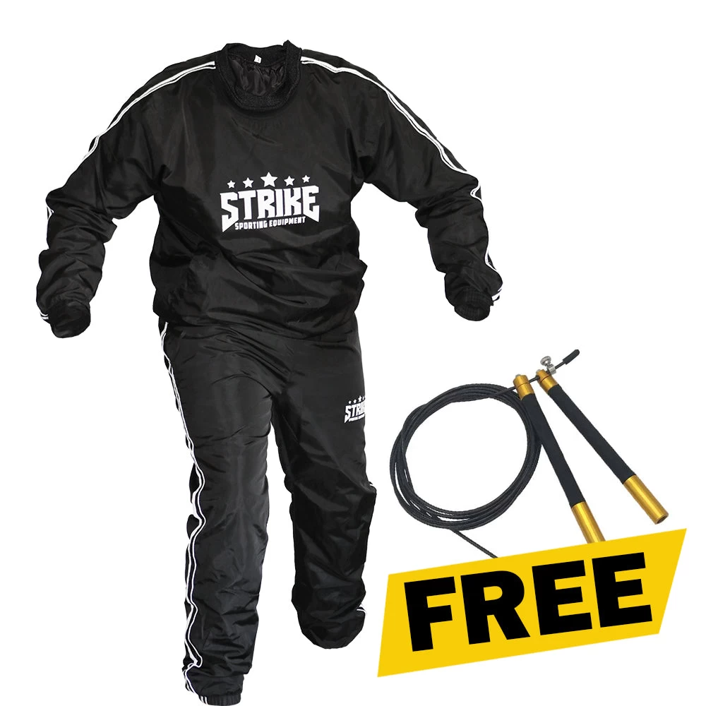 STRIKE Sauna Sweat Suit Water Weight Aid Stretchable