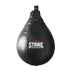 STRIKE Speedball Premium Leather 10" + FREE BLADDER - Black / White