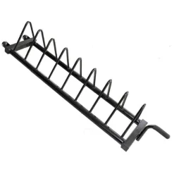 MORGAN Bumper Weight Plate Steel Rack Storage 'Toaster' Trolley Olympic