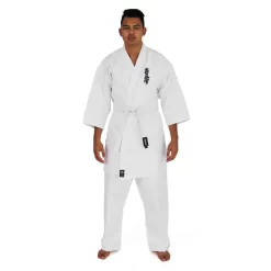 SMAI Kyokushin Martial Arts Uniform 8oz Student Gi Double Stitched + White Belt