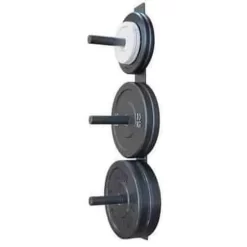 MORGAN Wall Mounted Bumper Weight Plates Storage Rack