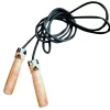 Adidas Premium Nylon 9ft Skipping Rope Bearing Wooden Handles Cardio Training